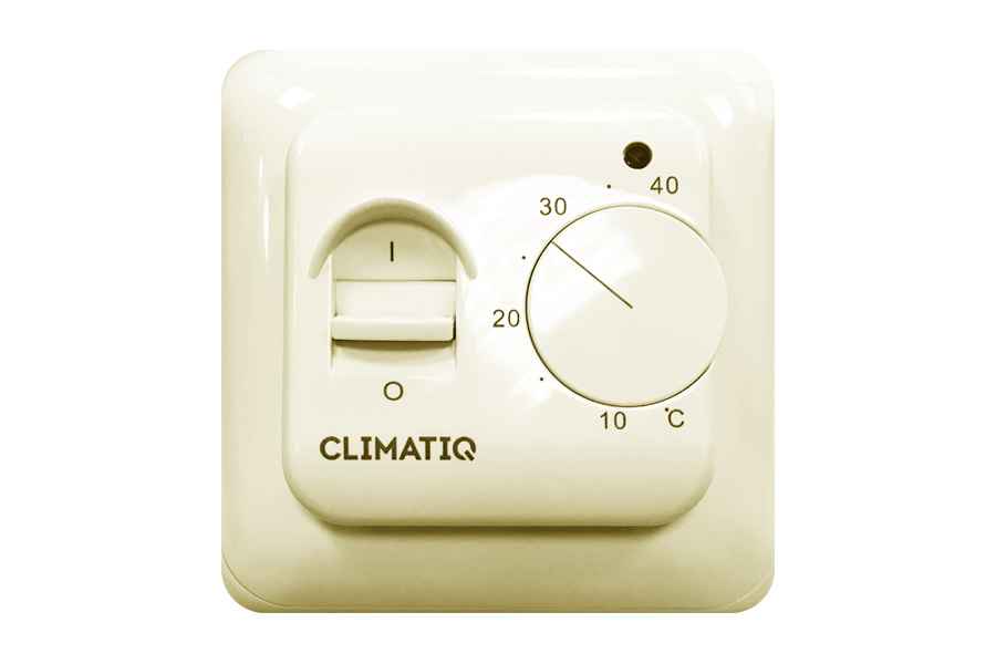 Терморегулятор Climatiq BT - слоновая кость Терморегулятор Climatiq BT - слоновая кость
