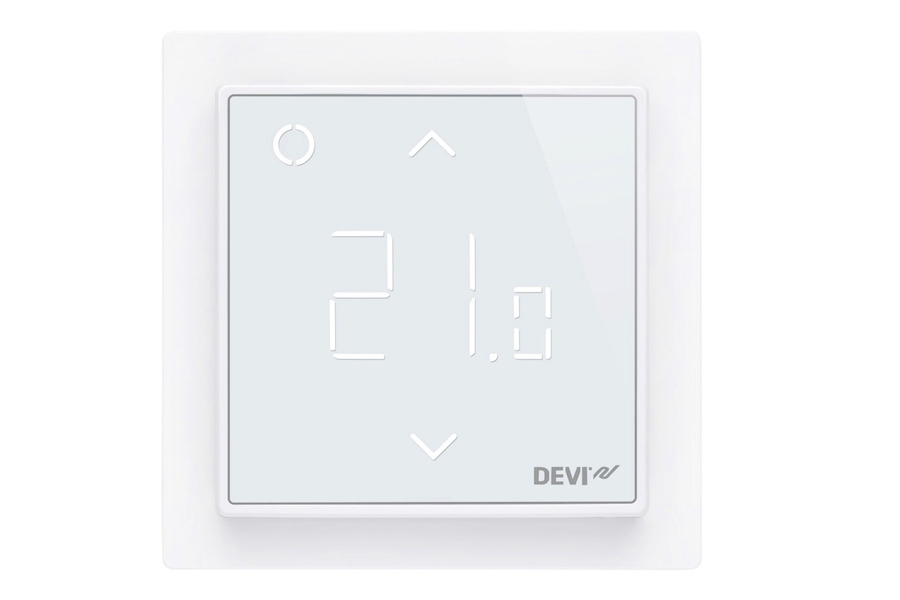 Терморегулятор Devireg Smart - полярный белый (Polar White) Терморегулятор Devireg Smart - полярный белый (Polar White)