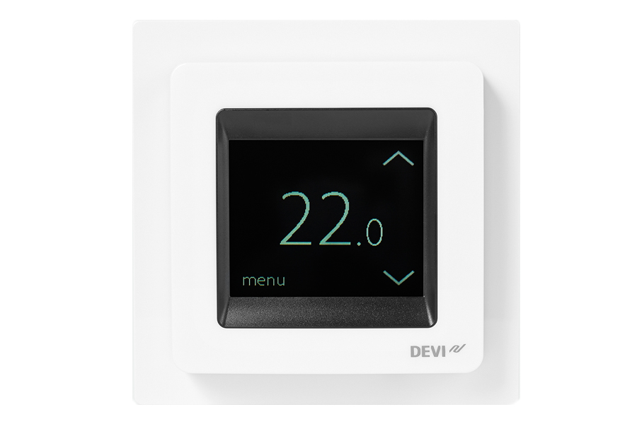 Терморегулятор Devireg Touch - полярный белый (Polar White) Терморегулятор Devireg Touch - полярный белый (Polar White)