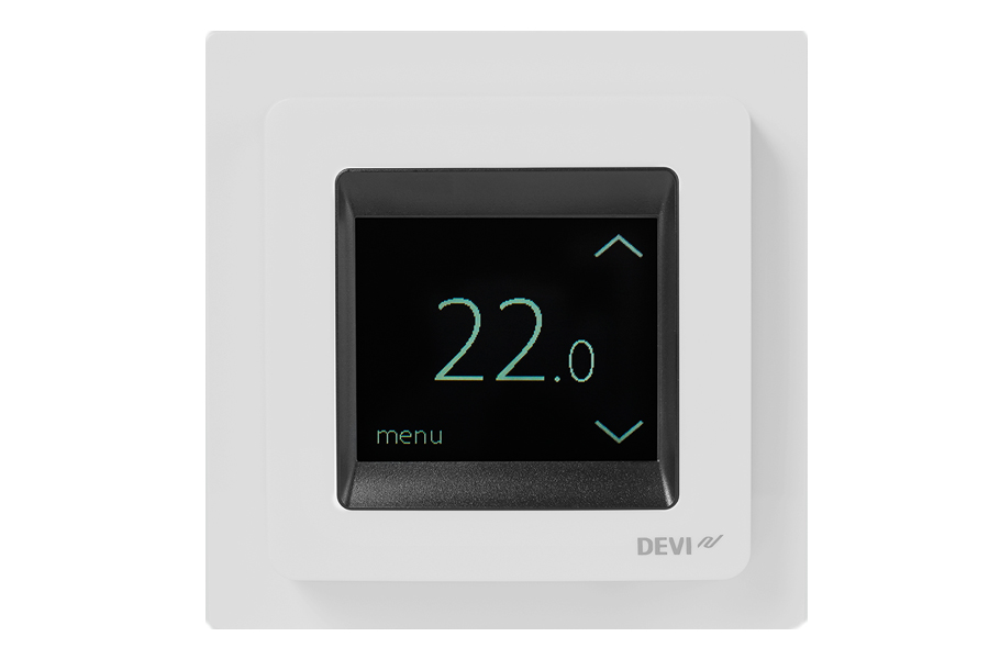 Терморегулятор Devireg Touch - белый (Pure White) Терморегулятор Devireg Touch - белый (Pure White)