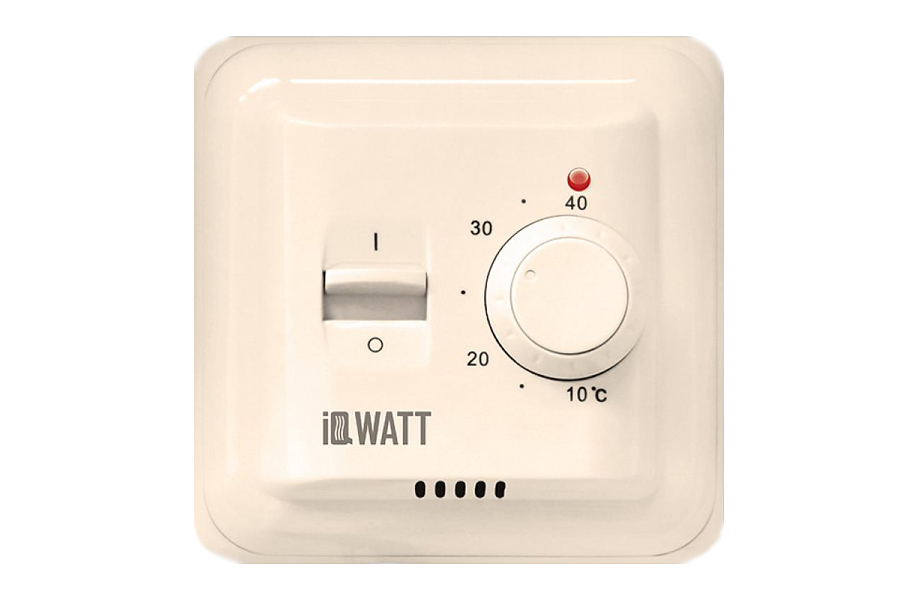 Терморегулятор IQ THERMOSTAT M - слоновая кость Терморегулятор IQ THERMOSTAT M - слоновая кость