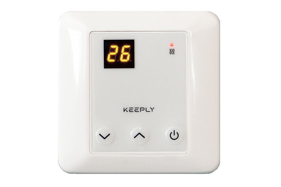 Терморегулятор KEEPLY 20.20 S накладной, кнопочный Терморегулятор KEEPLY 20.20 S накладной, кнопочный