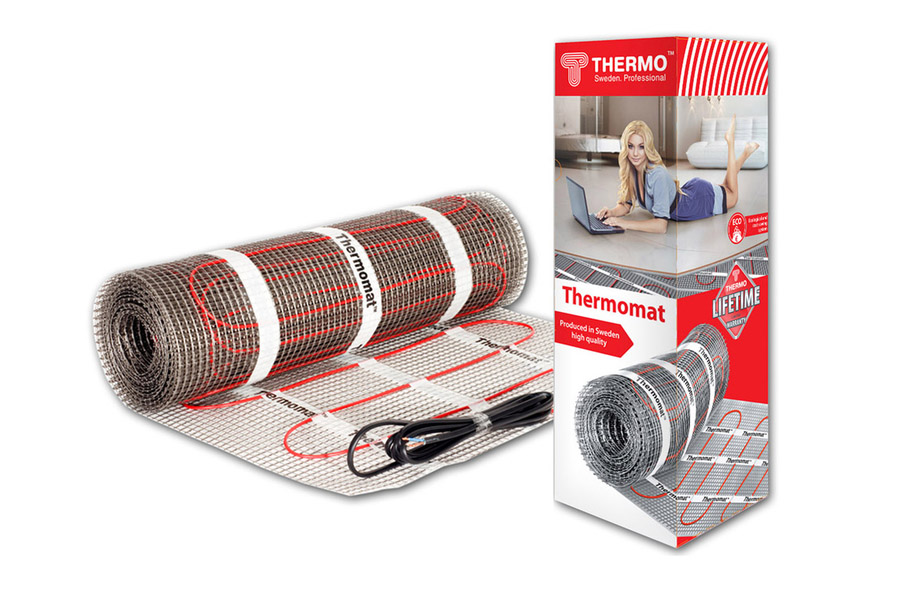 Кабельный мат ThermoMat 130 вт/м2 - 0,6 м2