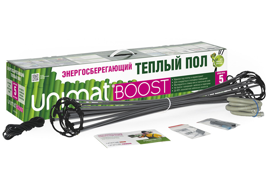 Стержневой теплый пол UNIMAT BOOST-200 - 2 м.пог Стержневой теплый пол UNIMAT BOOST-200 - 2 м.пог
