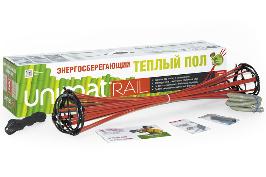 Стержневой теплый пол UNIMAT RAIL HR-S-100 - 1 м.пог Стержневой теплый пол UNIMAT RAIL HR-S-100 - 1 м.пог
