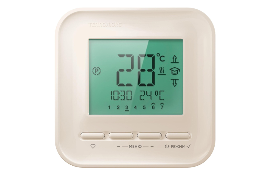 Терморегулятор Теплолюкс TP 520 (крем) Терморегулятор Теплолюкс TP 520 (крем)